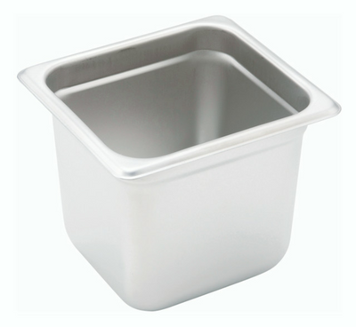 Sapphire Manufacturing SM-STP606 6" Deep Stainless Steel 24 Gauge Anti Jam Steam Table Pan
