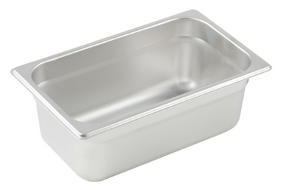 Sapphire Manufacturing SM-STP404 4" Deep Stainless Steel 24 Gauge Anti Jam Steam Table Pan