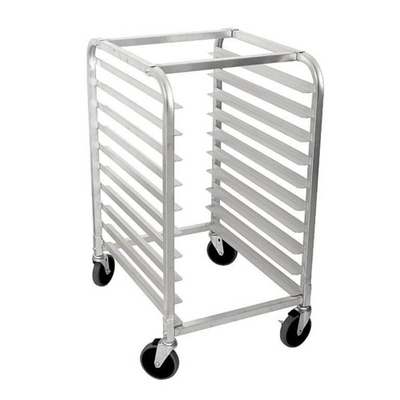 Sapphire Manufacturing SMAPR-10KD Aluminum End Loading Open Top Sapphire 10 Sheet Pan Rack