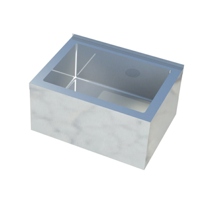 Sapphire Manufacturing SMMS-332 33" W x 25" D Stainless Steel Floor Mounted Mop Sink