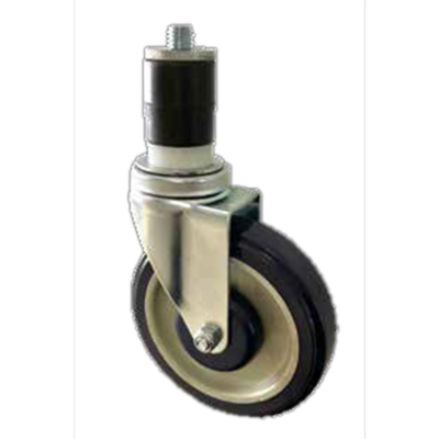 Sapphire Manufacturing SM-CS229 250 Lbs. Polyurethane 5" Wheel Stem Caster for 4 Leg Tables or Equipment Stands
