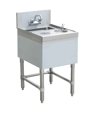 Sapphire Manufacturing SMMS-2412 12" W Stainless Steel Under-bar Mixology Station