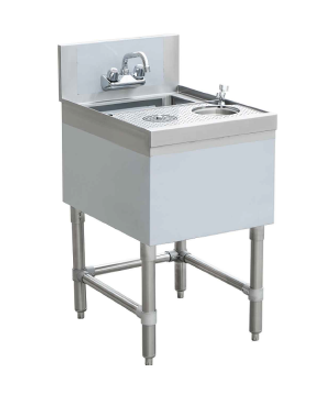 Sapphire Manufacturing SMMS-2412 12" W Stainless Steel Under-bar Mixology Station