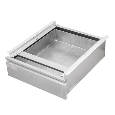 Sapphire Manufacturing SMTD-2014-30 16&quot; Wide Stainless Steel 1 Tier Drawer