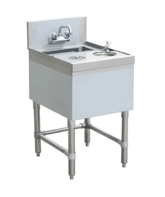 Sapphire Manufacturing SMMS-1912 12" W Stainless Steel Under-bar Mixology Station