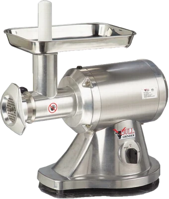 Blue Air BMG480 1 HP Heavy-Duty Stainless Steel Meat Grinder - 110/120 Volts