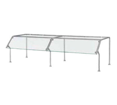 Vollrath CB98653 3/8&quot; Thick Tempered Glass Single Sided Buffet Contemporary Breath Guard