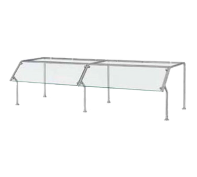 Vollrath CB98653 3/8" Thick Tempered Glass Single Sided Buffet Contemporary Breath Guard