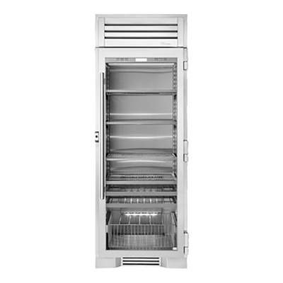 True TR-30BEV-R-SG-C 30” W Stainless Steel Self-Contained Upright Refrigerated Column – 115 Volts