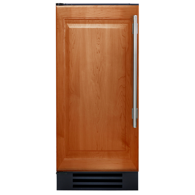 True TUR-15-L-OP-C 14.88" W One-Section Black Powder Coated Steel Solid Door Undercounter Refrigerator - 115 Volts