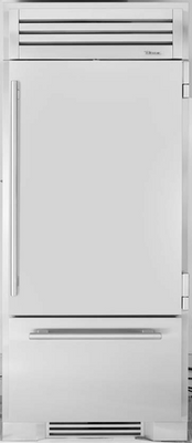 True TR-36RBF-R-SS-A 36" W Stainless Steel Solid Door and Drawer Upright Refrigerated and Freezer Column with built in Ice Maker - 115 Volts
