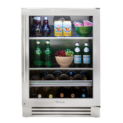 True TBC-24-R-SG-C 23.88” W Stainless Steel Self-Contained Undercounter Beverage Center – 115 Volts