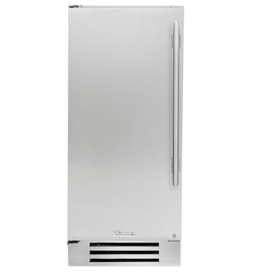 True TUR-15-L-SS-C 14.88" W Stainless Steel Interior and Exterior Self-Contained Refrigeration One-Section Undercounter Refrigerator - 115 Volts
