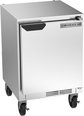 Beverage Air UCR20HC 20" W Stainless Steel Undercounter Refrigerator - 115 Volts