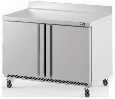 Infrico USA IUC-UC60FW 17 Cu. Ft. Stainless Steel Worktop Freezer - 115 Volts