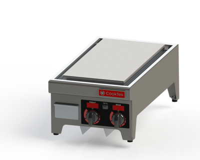 CookTek 682301 16" W Stainless Steel Freestanding Induction Plancha - 200/240 Volts