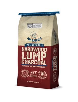 Chef Master 05060Z 8 Lbs. Mr. Bar-B-Q Lump Charcoal