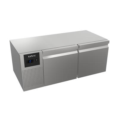 Krowne UC48L 48" W Stainless Steel Automatic Defrost Cycle Ultra-Low Profile Refrigeration - 115 Volts