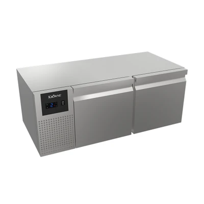 Krowne UC48L 48" W Stainless Steel Automatic Defrost Cycle Ultra-Low Profile Refrigeration - 115 Volts