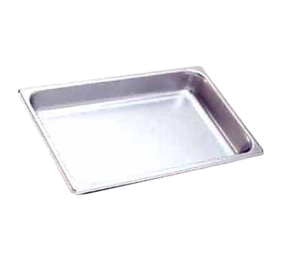 Hatco ST PAN 1/3 12.75" W x 2.5" H x 6.88" D Stainless Steel Solid One-Third Size Food Pan