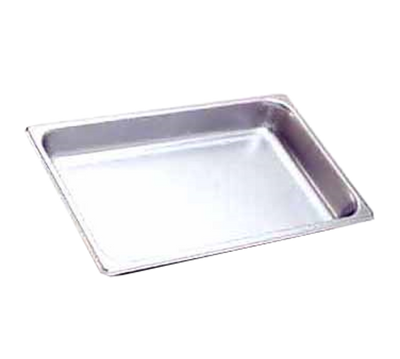Hatco ST PAN 1/3 12.75" W x 2.5" H x 6.88" D Stainless Steel Solid One-Third Size Food Pan