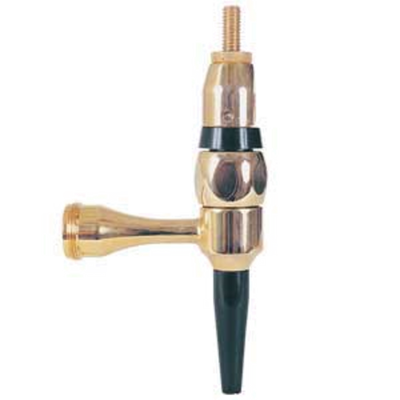 Micro Matic JESF-3 Stainless Steel Body Brass Finish Plated Stout & Ale Faucet