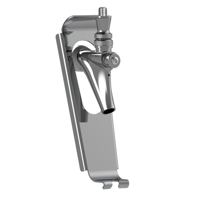 Micro Matic 304-PT Spring Loaded Action Polished Stainless Steel Push Tap Faucet