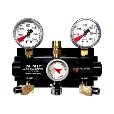Micro Matic MM-3561-2CO2 Infinity Auto-Changeover for 2 Beer CO2 Tank