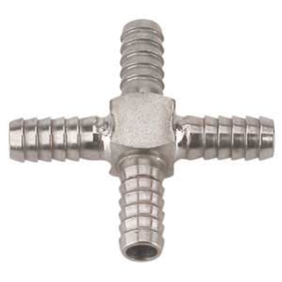 Micro Matic SSC-E2 0.25&quot; Stainless Steel Cross Fitting