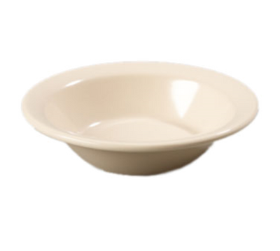 Carlisle KL80025 Kingline 5 Oz. Tan Melamine Rimmed Fruit Bowl