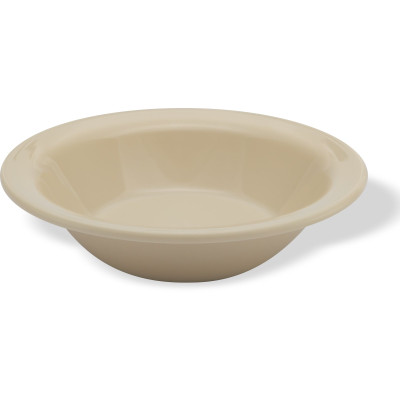 Carlisle KL80025 Kingline 5 Oz. Tan Melamine Rimmed Fruit Bowl