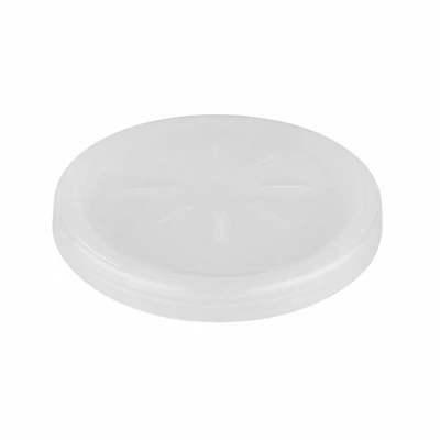 GET EC-07-LID-CL Clear Polypropylene Round Replacement Soup Container Lid Only for Eco-Takeout's EC-07 and EC-13