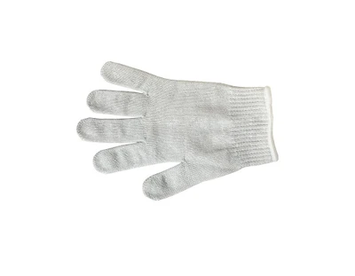 Mercer M33413L Millennia Large White Stainless Steel Cut Glove - 12 per Case