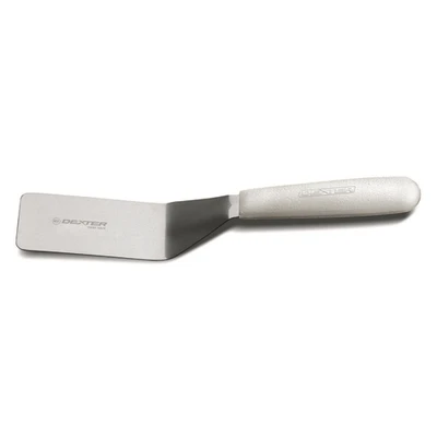 Dexter 31641 Basics 4" x 2.5" Stainless Steel Blade (P94851) Pancake Turner with Polypropylene Handle - 12 per Case