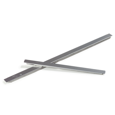 Carlisle 6071A DuraPan 12.75" L x 1" W Stainless Steel Adapter Bar
