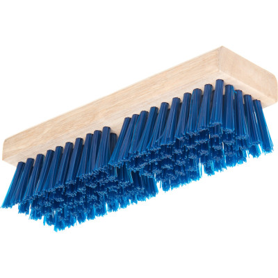 Carlisle 3617514 Flo-Pac 10" W Blue Polypropylene Bristles Deck Scrub Brush Head Only