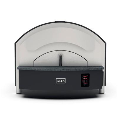 Omcan USA 59331 Trento Alfa Zeno Series 40.9" W Stainless Steel Countertop Single Deck Pizza Oven - 240 Volts