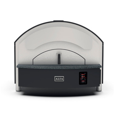 Omcan USA 59331 Trento Alfa Zeno Series 40.9" W Stainless Steel Countertop Single Deck Pizza Oven - 240 Volts