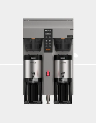 Fetco CBS-1252 Extractor Plus 1.5 Gal. Stainless Steel Double Coffee Brewer - 240 Volts