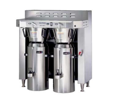 Fetco CBS-62H 6000 Series 3 Gal. Stainless Steel Automatic Double Coffee Brewer - 120/208-240 Volts