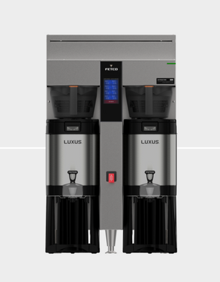 Fetco CBS-2252-NG Extractor NG 1.5 Gal. Stainless Steel Double Coffee Brewer - 208-240 Volts