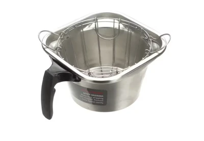 Fetco B002280B1 8.9" W Stainless Steel Brew Basket with Clips