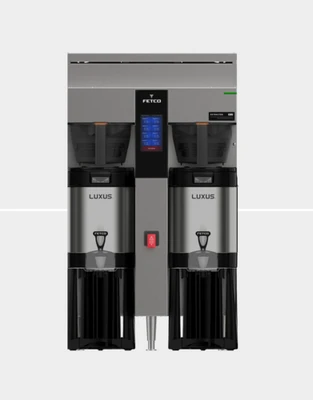 Fetco CBS-2242-NG Extractor NG 1 Gal. Stainless Steel Double Coffee Brewer - 208-240 Volts
