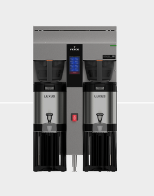 Fetco CBS-2242-NG Extractor NG 1 Gal. Stainless Steel Double Coffee Brewer - 208-240 Volts