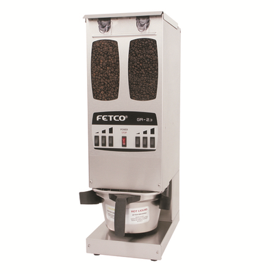 Fetco GRS-1201 GR 5 Lbs. Portion Controlled Automatic Coffee Grinder - 120 Volts