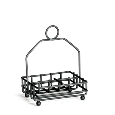 TableCraft Products 593RBK Chrome Plated Metal Combination Rack Only