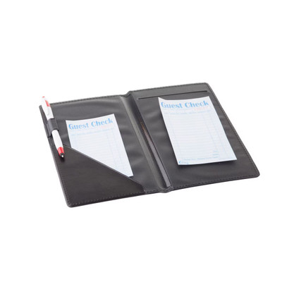 TableCraft Products 52585BK 5 1/4" W x 8 1/2" Black Vinyl Order Holder
