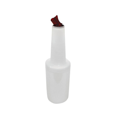 TableCraft Products 8032R 32 Oz. Red Cash & Carry PourMaster Complete Unit