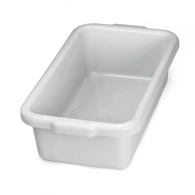 TableCraft Products 1527G 20 3/4" W x 12" D x 6 1/8" H High Density Polyethylene Gray Undercounter Box