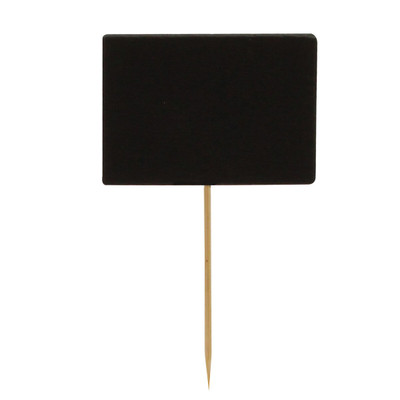 TableCraft Products BAMDCB35 3 0.5" Cash &amp; Carry Bamboo Pick With Chalkboard